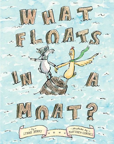 What floats in a moat?