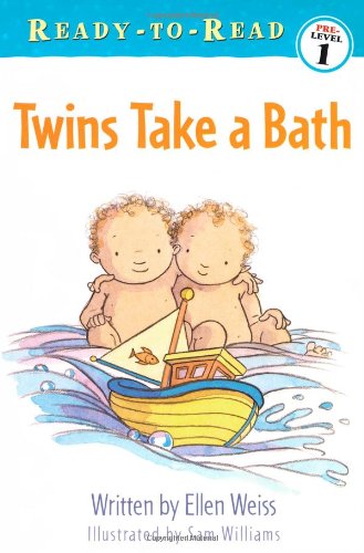 Twins take a bath
