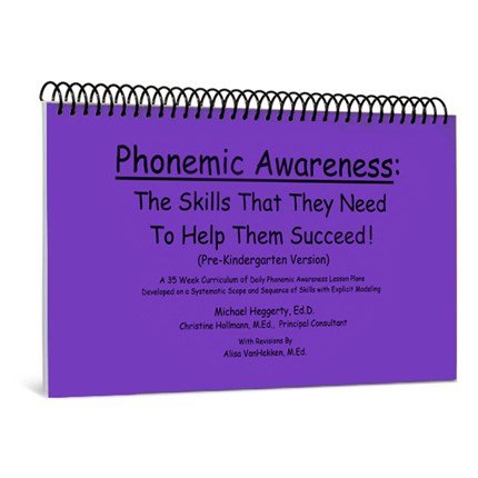 Phonemic Awareness; PreK : The Skills That They Need To Help Them Succeed