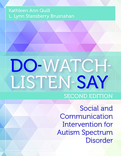 Do Watch Listen Say : Social and Communication Intervention for Autism Spectrum Disorder