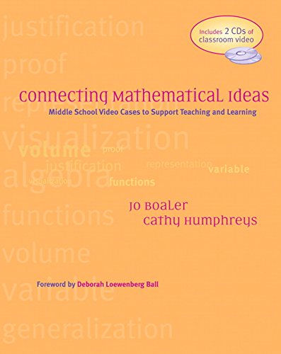 Connecting mathematical ideas  : middle school video cases to support teaching and learning