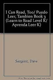 I Can Read, Too, book 5 / Puedo Leer, Tabien
