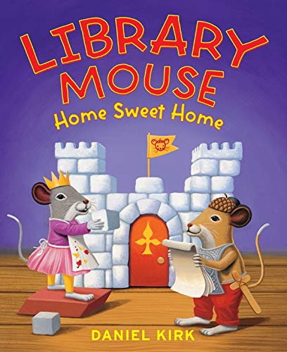 Library mouse-- home sweet home