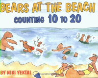 Bears at the Beach : Counting 10 to 20.