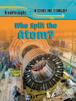 Who split the atom