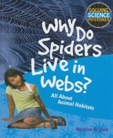 Why do spiders live in webs? : all about animal habitats