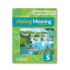 Making Meaning, Grade 5 Curriculum