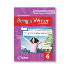 Being a Writer, Grade 6 Curriculum