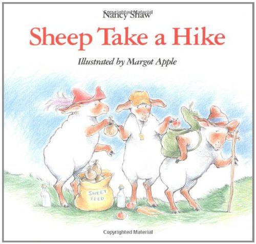 Sheep take a hike