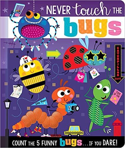 Never touch the bugs : count the 5 funny bugs ... if you dare!