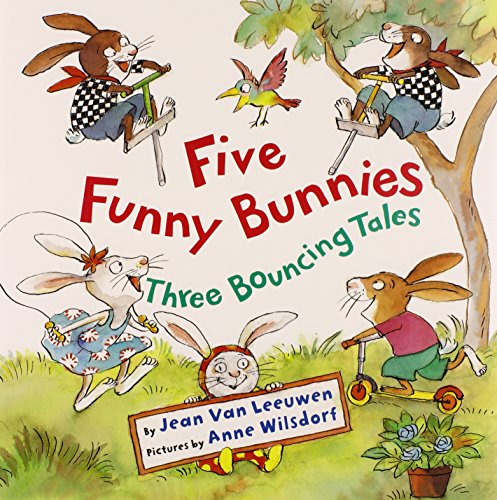 Five funny bunnies-- three bouncing tale