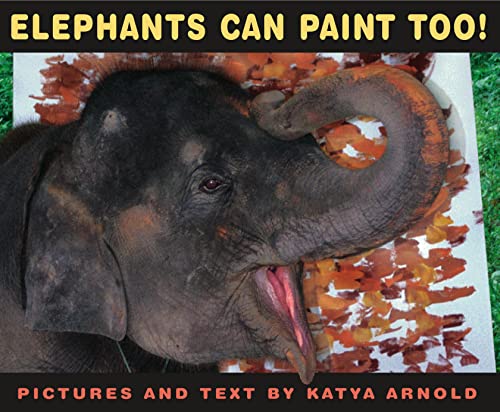 Elephants can paint, too!