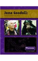 Jane goodall-- primatologist and animal