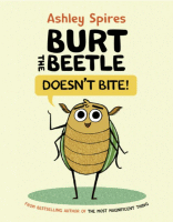 Burt the beetle doesn't bite