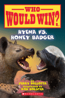 Hyena vs. honey badger