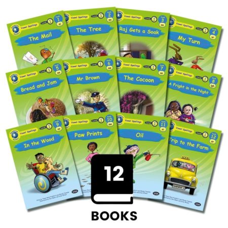 Dandelion Readers: Vowel Spellings, Level 1 : Beginner Readers (Ages 4 - 8).