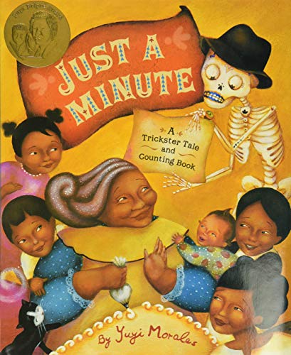 Just a minute  : a trickster tale and counting book