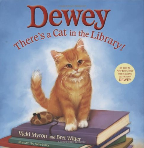 Dewey-- there's a cat in the library