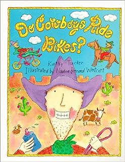 Do cowboys ride bikes : Braille.