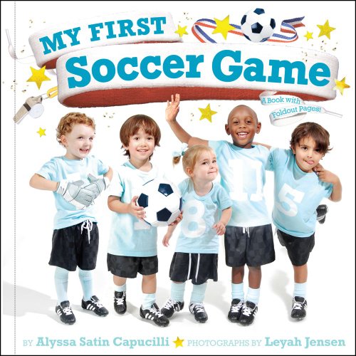 My first soccer game-- a book with foldo