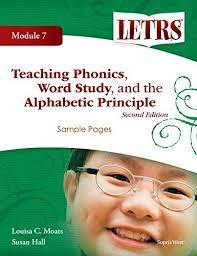 LETRS: Teaching Phonics, Word Study, and the Alphabetic Principle
