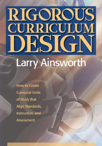 Rigorous Curriculum Design: How to Creat