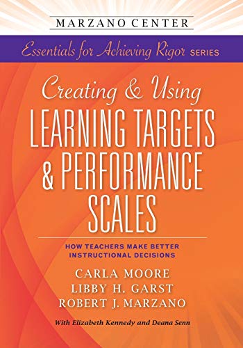 Creating & using learning targets & performance scales