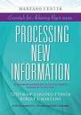 Processing new information