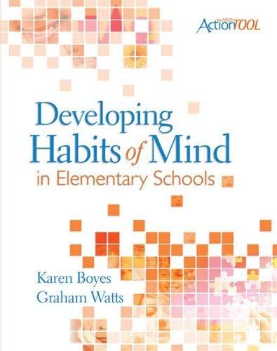 Developing Habits of Mind in Elementary
