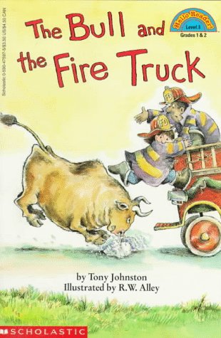 The bull and the fire truck
